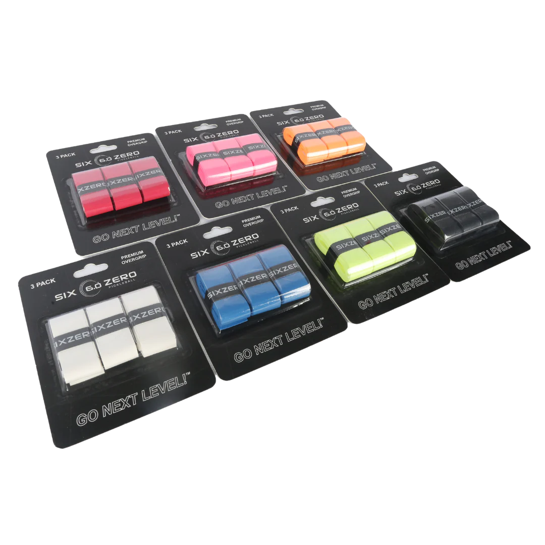 Six Zero Premium Over Grips 3 pack