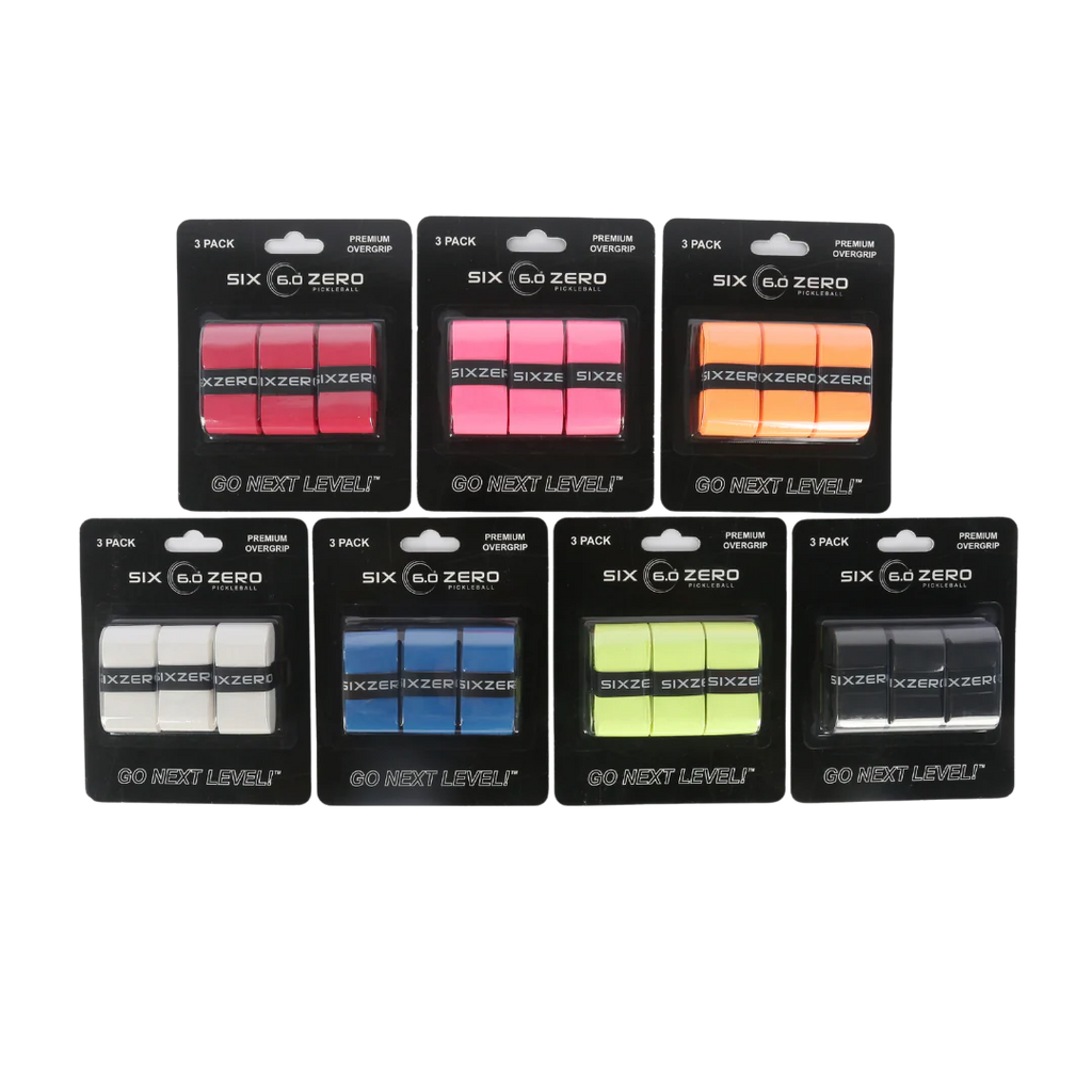 Six Zero Premium Over Grips 3 pack