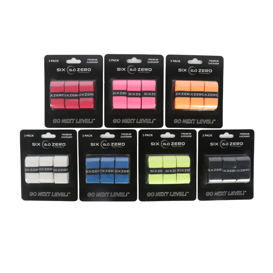 Six Zero Premium Over Grips 3 pack