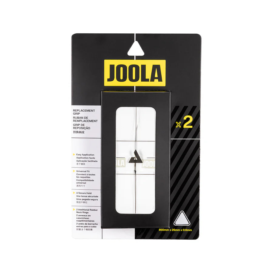 Joola Replacement Gray Feel-Tec Pure Grip (2 Count)